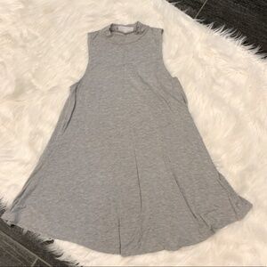 Grey swing shirt tunic